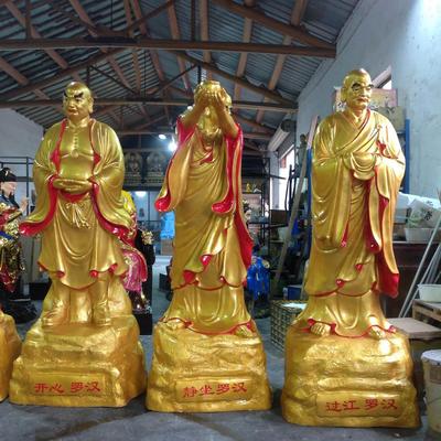 厂家供应神像 十八罗汉佛像的工艺与文化传承