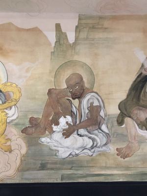 山西籍艺术家创作《十八罗汉》壁画惊艳纽约，罗汉文化再引全球关注